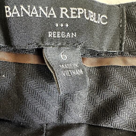 Banana Republic Brown Reegan Wool, Lined, Dress Pants- 6 - Picture 4 of 7